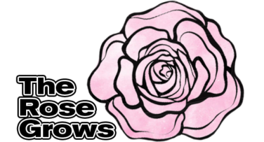 the rose grows Logo