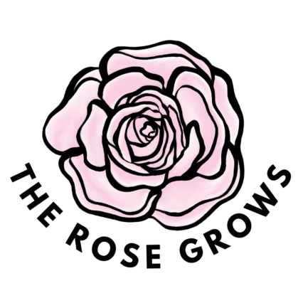 the rose grows Logo